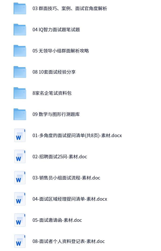 2025最新HR面谈技巧·求职面试指南大全