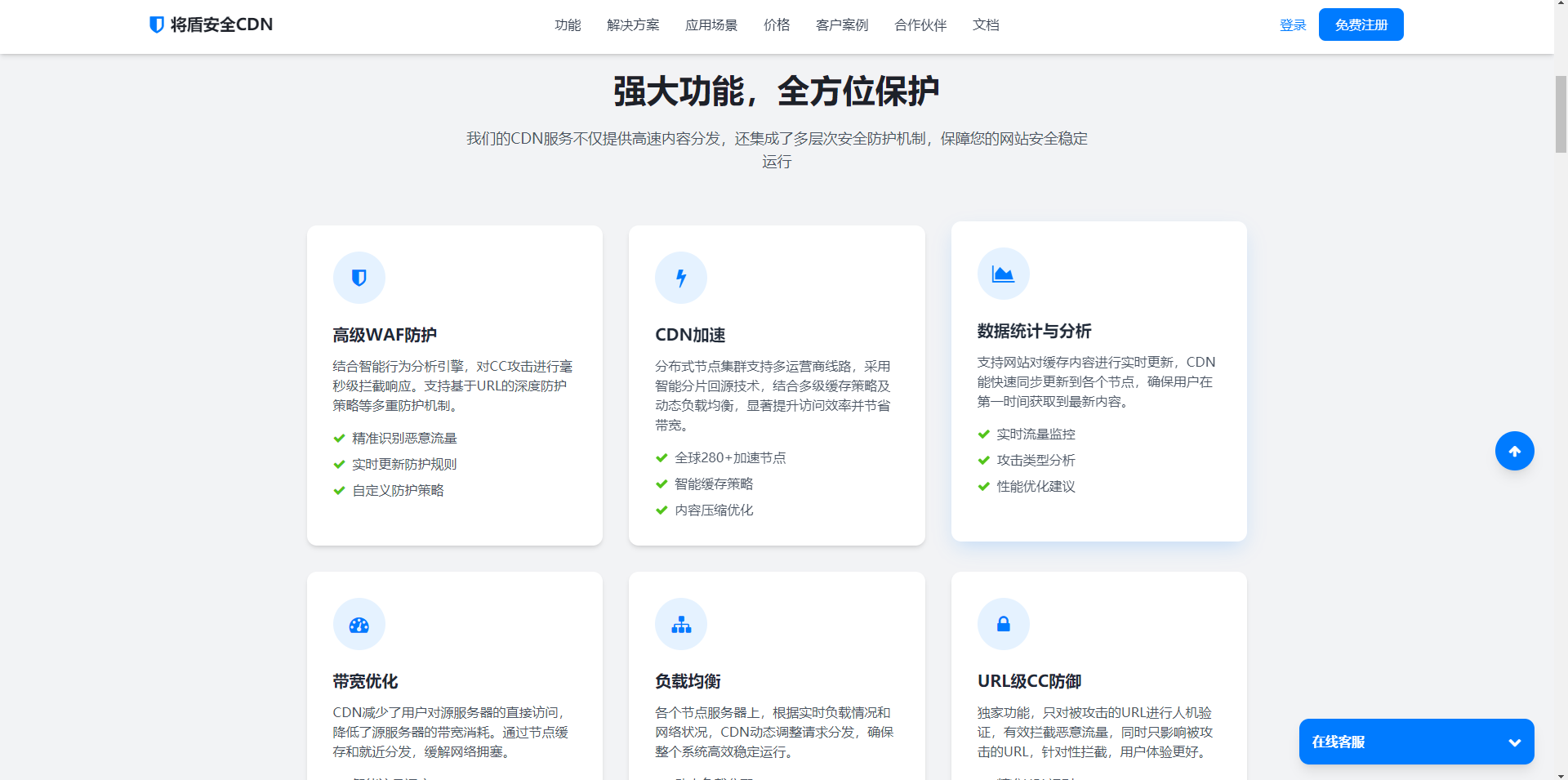 CDN销售单页php源码