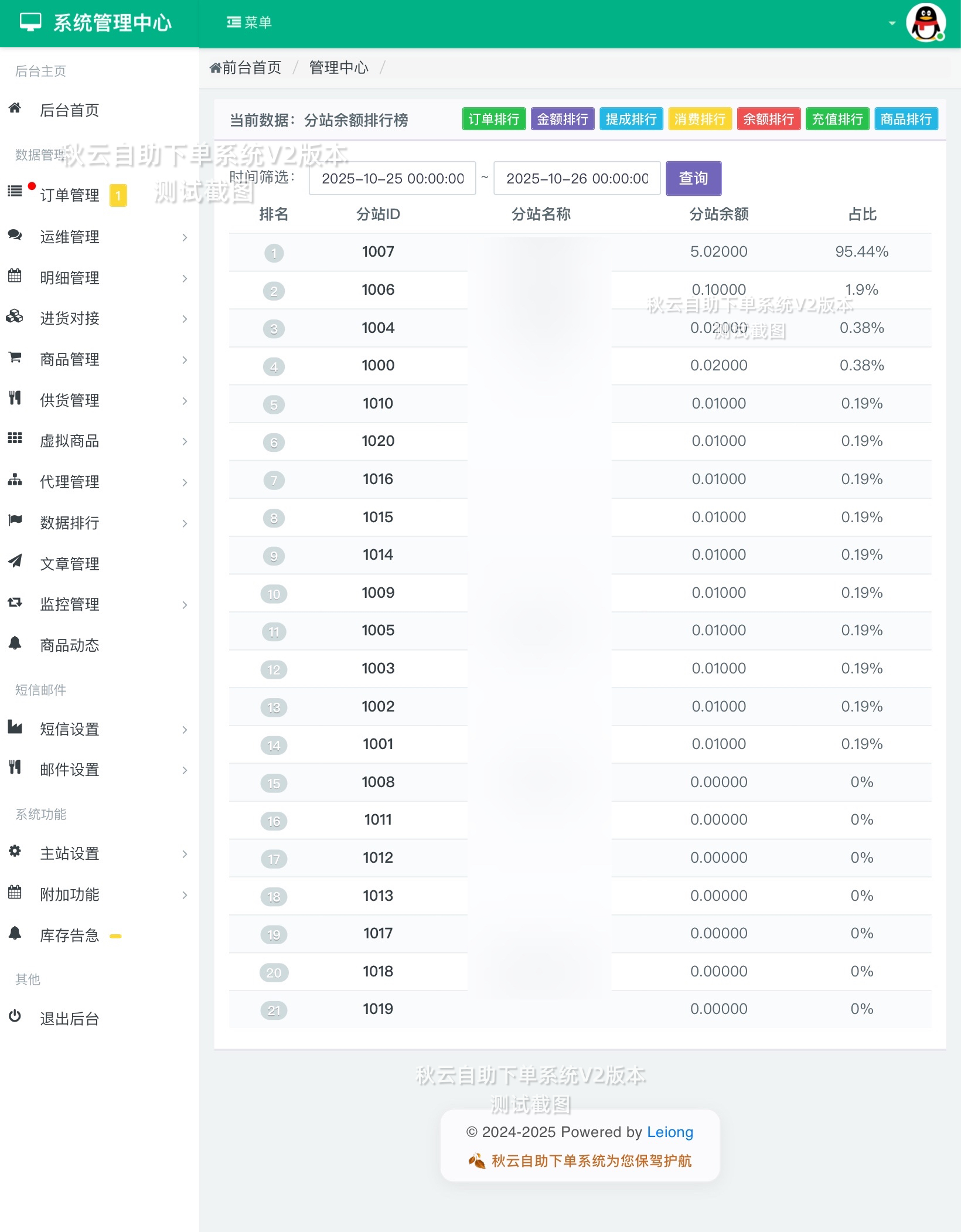 全网首发 秋云自助下单系统V2最新版 彩虹云商城二开美化 秋云自助下单系统V2最新版 彩虹云商城二开美化