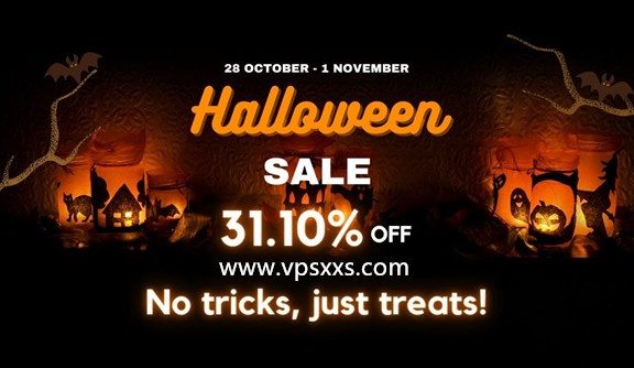 Virtono2022年万圣节：31.1%优惠，可选中国香港/日本/新加坡/美国等21机房，支持支付宝