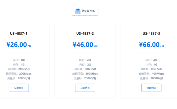 欧亚云新春特惠:AS4837大宽带低至18元/月(1核、1GB内存、200Mbps带宽、1000GB流量)美国洛杉矶