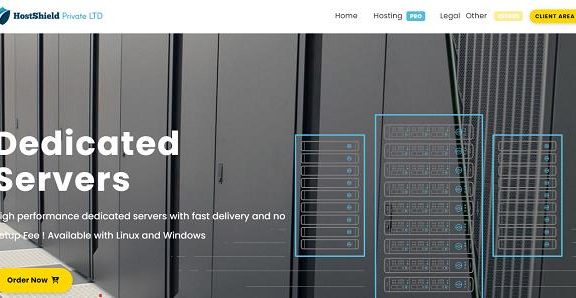 HostShield荷兰KVM VPS：1核1G/40GB SSD/3TB月流量/1Gbps带宽/13.99美元/年，支持支付宝