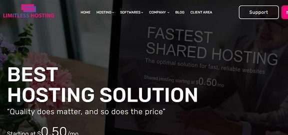 limitlesshost新加坡/美国/澳大利亚/欧盟虚拟主机：3美元/年起