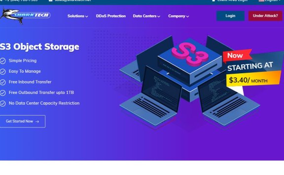 Sharktech：春季促销，美国10Gbps大带宽不限流量/Dual Gold 6148/256GB/2*2T NVMe/$329/月起