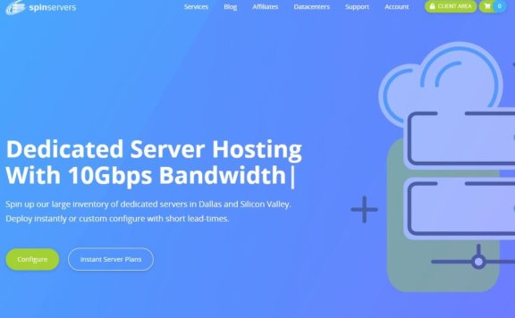 SpinServers：美国服务器，$89/月(E5-2650Lv3*2/64g内存/1.6TSSD/10g带宽)，额外有1.26PB大存储服务器