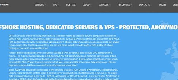 复活节促销：VSYS.host乌克兰/荷兰匿名抗投诉VPS四折：7美元/月，另有美国西雅图机房可选