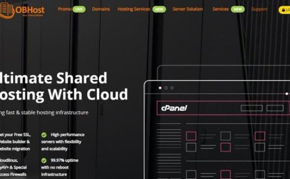 OBHost德国/加拿大OpenVZ VPS：4核16G/700GB硬盘/不限流量/46.26美元/月起