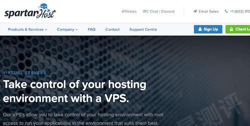Spartanhost（斯巴达）：美国西雅图VPS补货，永久8折优惠，10Gbps大带宽，三网联通AS4837，自带20G防御