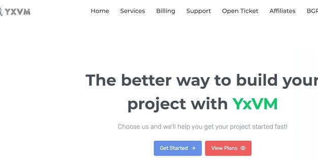 YxVM台湾VPS八折优惠：1核512M/10GB SSD/400GB流量/500Mbps带宽/8美元/月