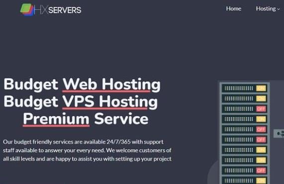 HXServers虚拟主机免费，美国洛杉矶/伊里夫诺/凤凰城AMD VPS 2美元/月起，10Gbps带宽，免费Windows Server许可证