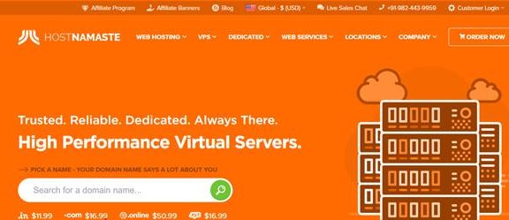 hostnamaste多IP VPS：20美元/月起，美国达拉斯/洛杉矶/法国/加拿大机房可选