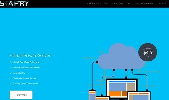 StarryDNS日本东京/大阪VPS：1核1G/20GB SSD/1TB月流量/150Mbps/5美元/月，支持支付宝/Paypal