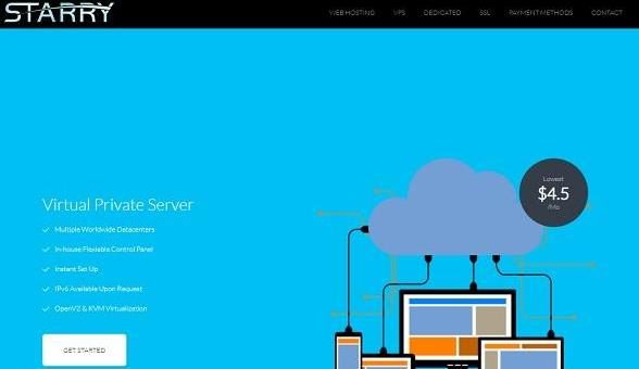 StarryDNS日本东京/大阪VPS：1核1G/20GB SSD/1TB月流量/150Mbps/5美元/月，支持支付宝/Paypal