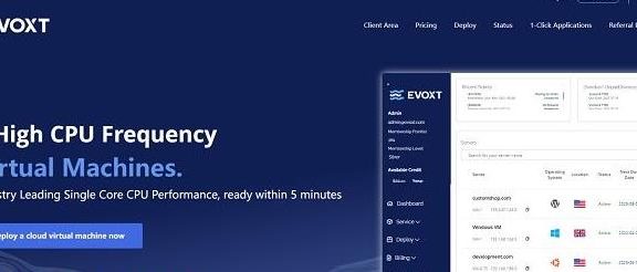 Evoxt上线波兰机房，香港/日本东京/大阪/马来西亚/英国/德国/美国VPS 2.99美元/月起，支持支付宝