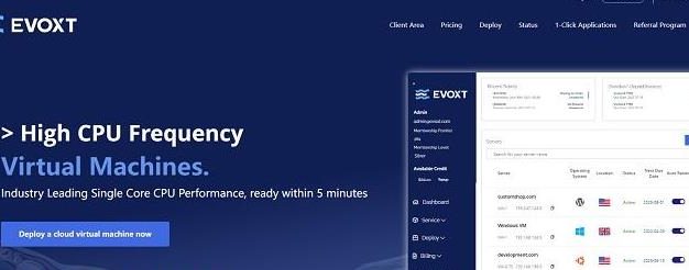 Evoxt上线波兰机房，香港/日本东京/大阪/马来西亚/英国/德国/美国VPS 2.99美元/月起，支持支付宝