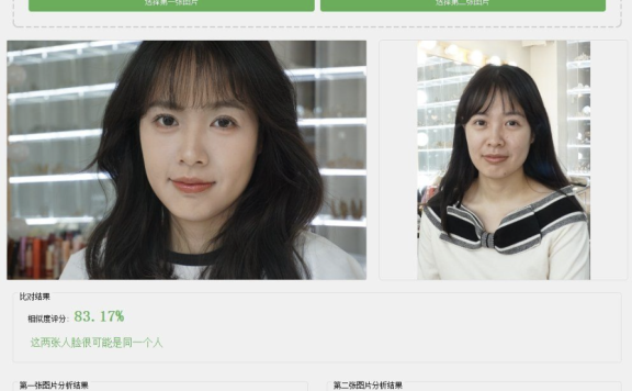 整容脸比对系统