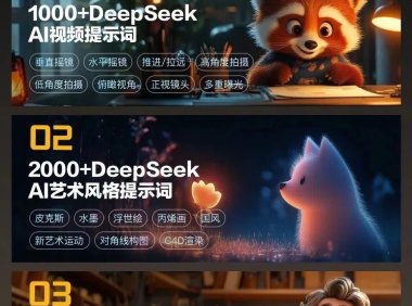 【进阶版】Deepseek+ai短视频制作实战应用课程指南创作赚钱教程