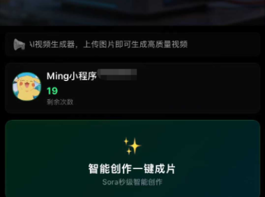 Sora2小程序源码带前端和后端