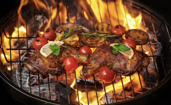 500张烧烤店外卖菜品炸串高清照片素材