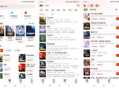 抖看小说app 覆盖各类题材