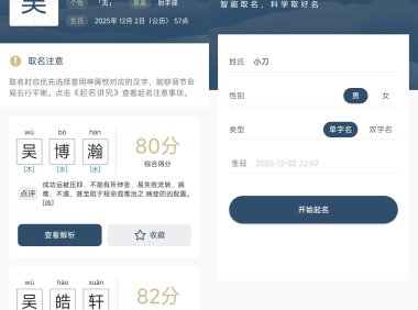 安卓取名字典 v1.0.6 高级版